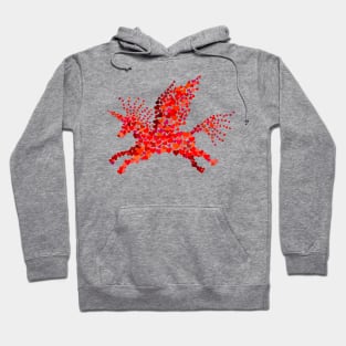 Extremely hearty unicorn pegasus Hoodie
